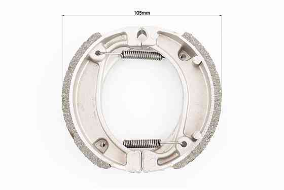 Гальмівні колодки задні к-кт, 105мм (пружини під кутом) Киев