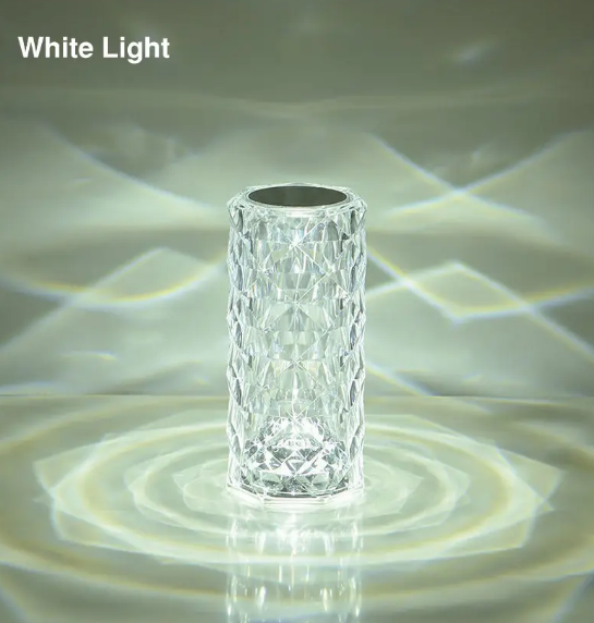 Настільна лампа Rose Diamond з 16 кольорами, пультом ДУ, автономною роботою до 12 годин Одеса - фото 3