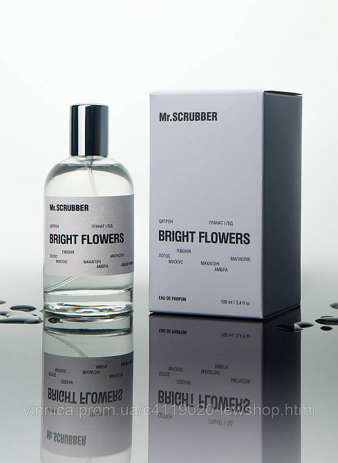Парфумована вода Bright Flowers Mr.SCRUBBER 100 мл Черновцы - изображение 2