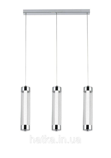 Підвісний світлодіодний світильник G 2664/3L 24W Хром Київ - фото 1
