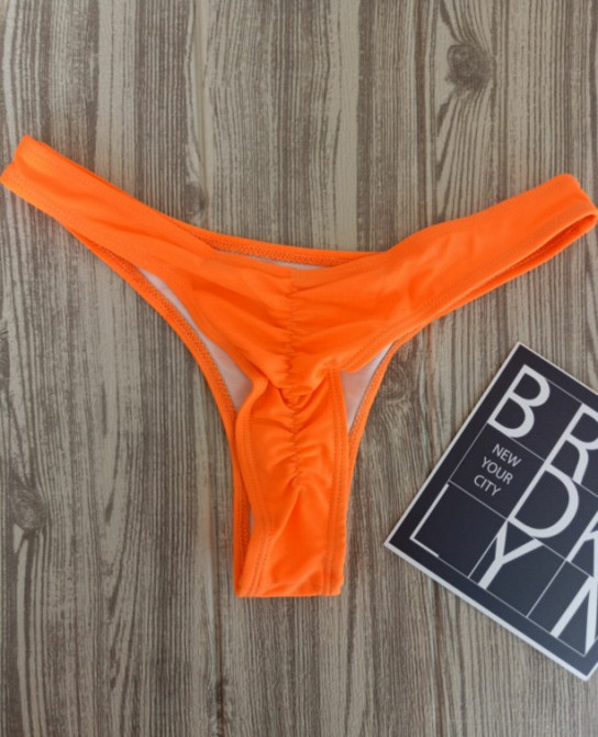 Стринги плавки для купальника оранжевый Киев - изображение 1
