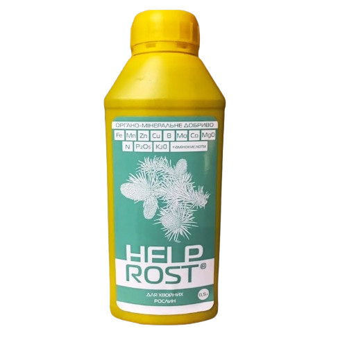Добриво для хвойних рослин органо-мінеральне 500мл Жива земля Хелпрост Житомир