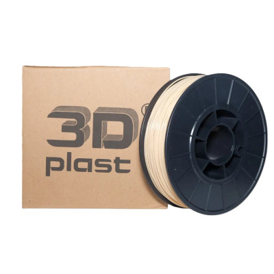 Пластик для 3D-принтера 3Dplast PLA 1.75мм, 0.85кг, beige (3DPLA17508BZH) Вінниця - фото 1