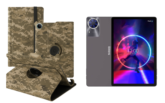 Чохол Spinner360 для планшета Sigma mobile TAB A81, TAB A82, TAB A83, колір Xaki Київ