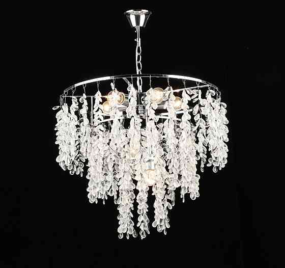 Люстра підвісна кришталева S2477/7, Хром Коломия