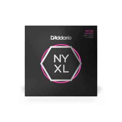 Струни для гітари D&apos;Addario NYXL Regular Light 5-String (45-130) (NYXL45130) Вінниця