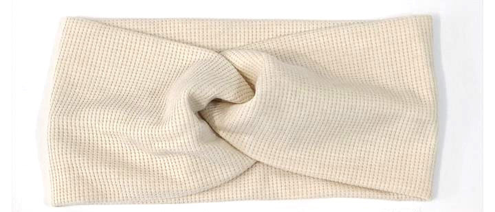 Повязка женская модная светло-бежевая Киев - изображение 1