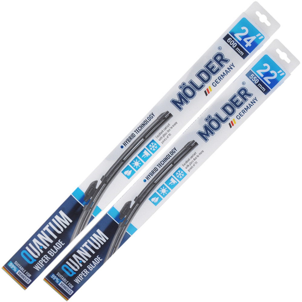 Комплект щіток склоочисників гібридних Molder Quantum для Mercedes E [213;238] 2016-2019 Київ - фото 1