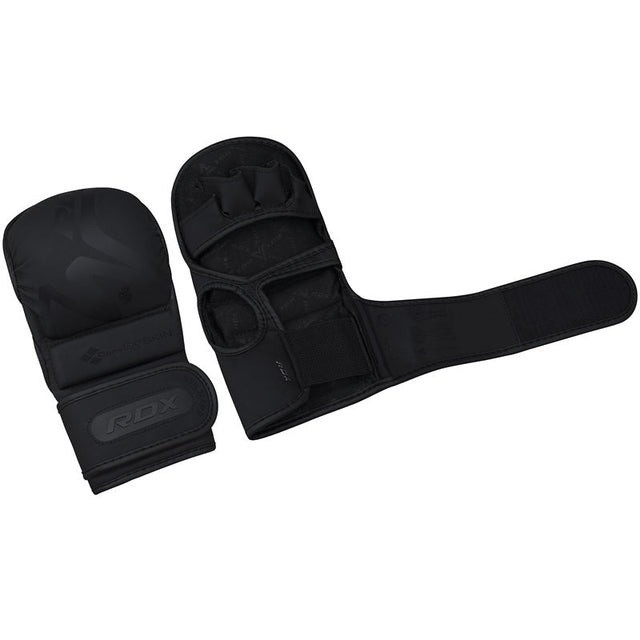 Рукавиці для ММА (Греплінгові рукавички) RDX T15 Noir Inner Matte Black XL Кам'янське - фото 5