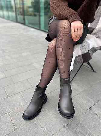 Edan Instruments Черевики жіночі EDAN коричневі шкіра натуральна зимові высота 15 см размер 38- Коломия