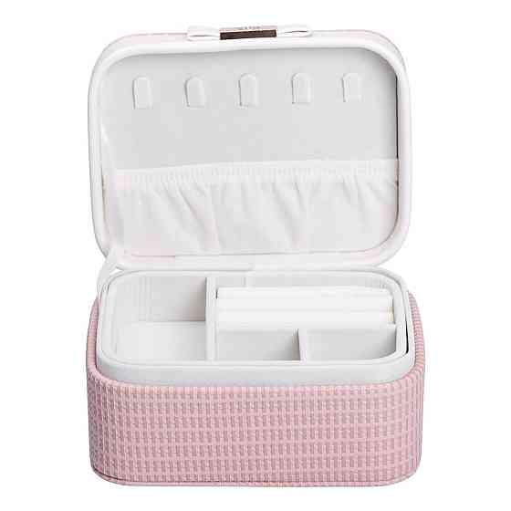 Скринька для прикрас з еко шкіри 15.5×11.5×8.5 ​​органайзер для ювелірних виробів HP-5-37P Київ