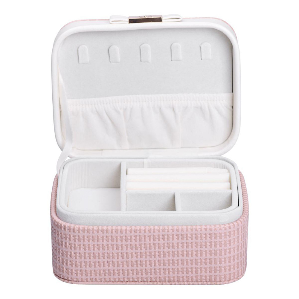 Скринька для прикрас з еко шкіри 15.5×11.5×8.5 ​​органайзер для ювелірних виробів HP-5-37P Київ - фото 1