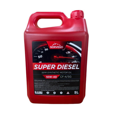 Моторное масло NORVEGO SUPER DIESEL 10W40 5л Винница - изображение 1