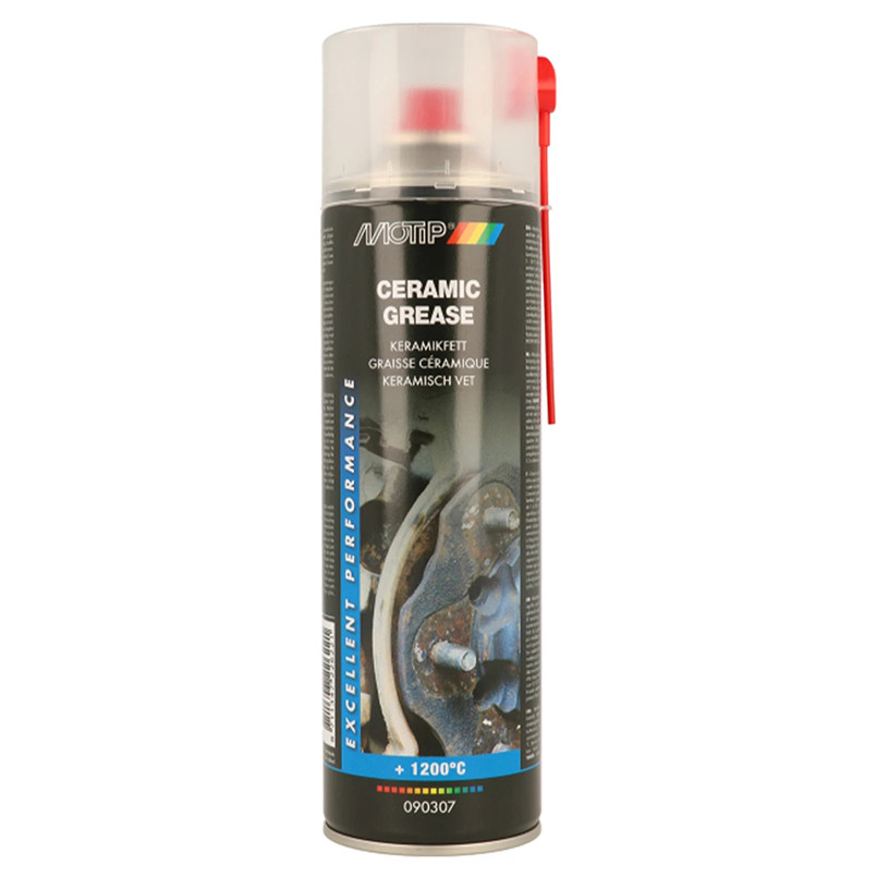 Змазка багатофункціональна Motip Ceramic Grease керамічна термостійка біла аерозоль 500мл Львів - фото 1