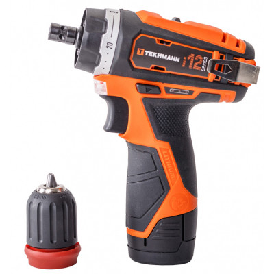 Шуруповерт Tekhmann TCD-35/i12 kit (850185) Вінниця - фото 6