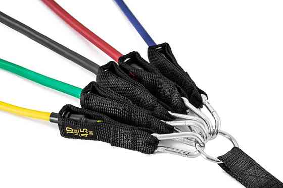 Набір трубчастих еспандерів Power System PS-4099 Total Expander Set 5шт. (до 55 кг.) Луцьк