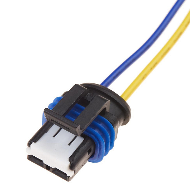 Разьем коннектор с проводом, 2-кон., Компрессор Кондиционера,  47000EW2M,   Япония Много Nissan Киев - изображение 1