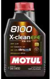 Motul 8100 X-clean EFE 5W-30 1L — Полностью синтетическое моторное масло с допусками BMW LL-04, MB 229.52 и GM Dexos2 Ковель