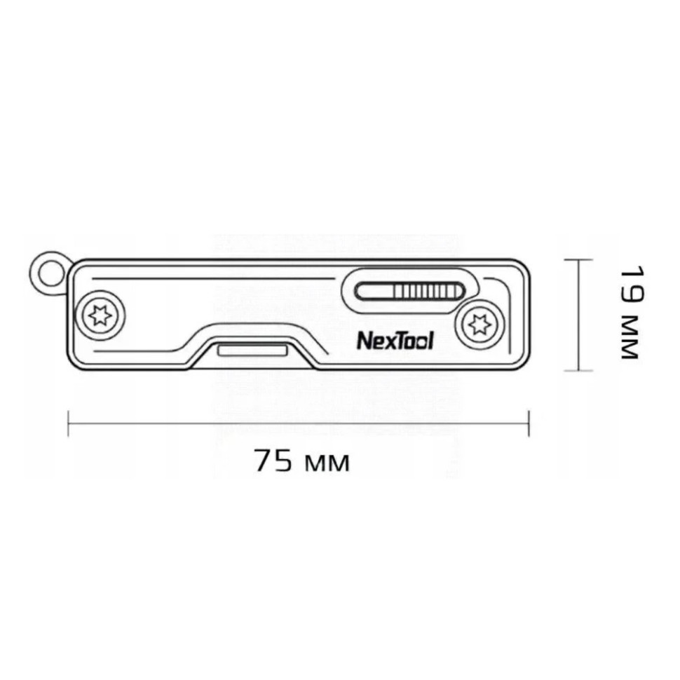 Мультитул NexTool Multi Functional Knife, синій Київ - фото 4