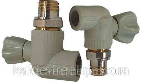 Кран Радіаторний Кутовий Kalde ∅ 25х1/2 (КБУ) Харків