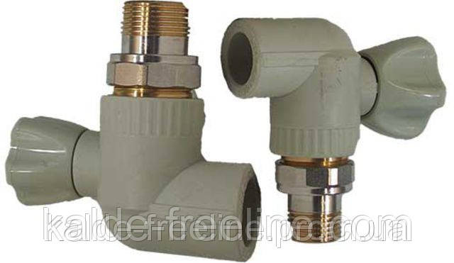 Кран Радиаторный Угловой Kalde ∅ 25х1/2 (КБУ) Харьков - изображение 4
