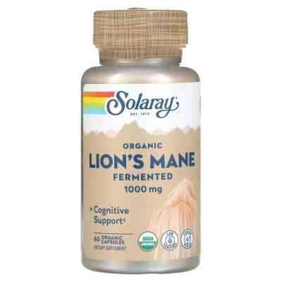 Трави Solaray Їжачок гребінчастий органічно ферментований, 1000 м (SOR-71983) Вінниця