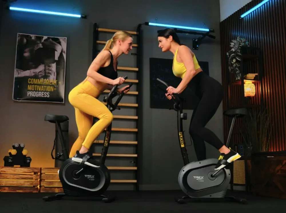 Велотренажер магнитный Trex Sport TX-450MB FLEXO серый Киев - изображение 4