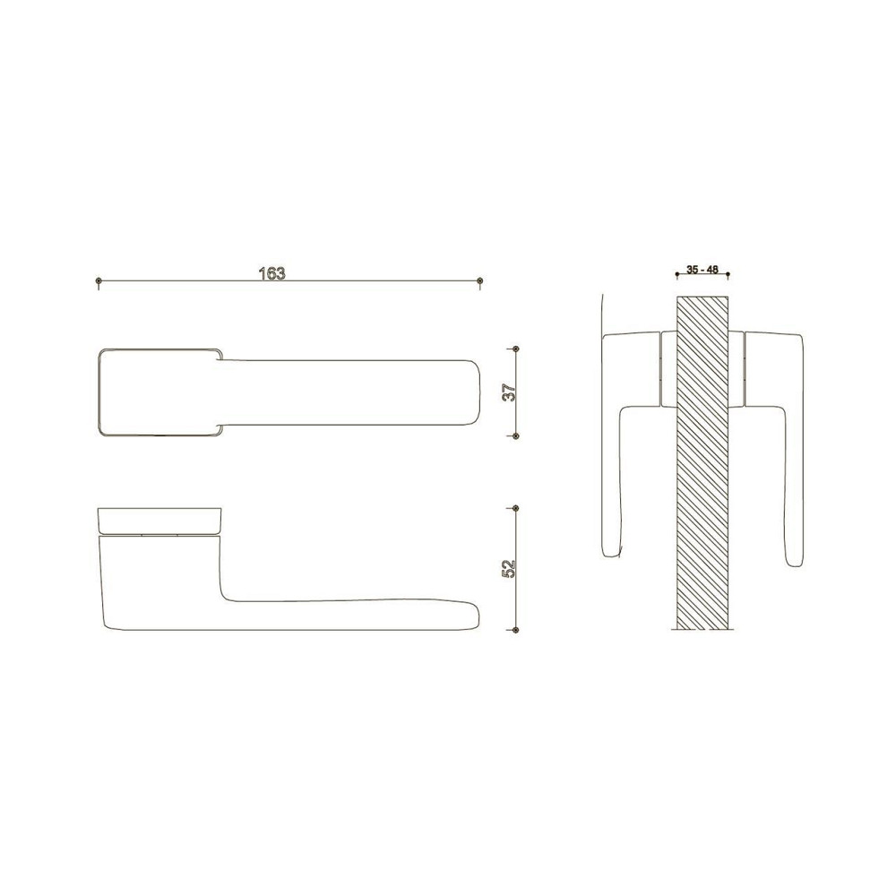 Ручка SYSTEM CORAL Черный Киев - изображение 2