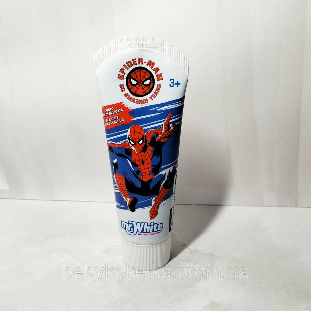 Дитяча зубна паста Marvel Spiderman Toothbrush Львів - фото 1