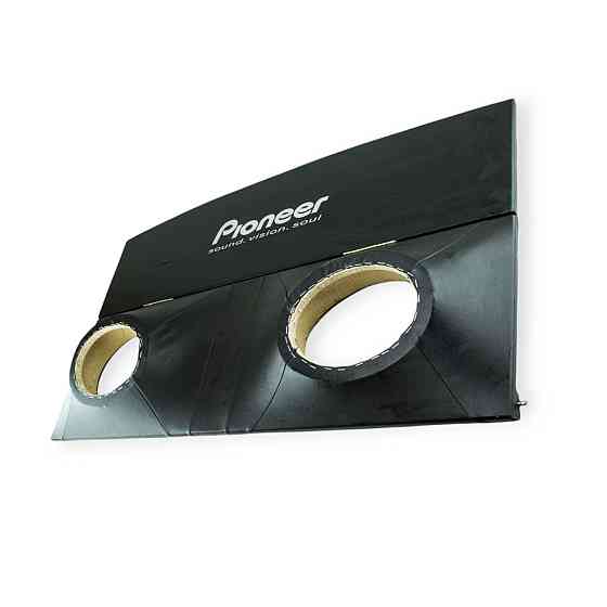 Полка ВАЗ 2108-2109 (аккустическая) черная (кожзам) задняя Мукачево