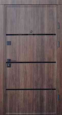 Вхідні двері Qdoors Ультра Аккорд-Ak дуб табак/біле дерево 850х2040 мм Київ