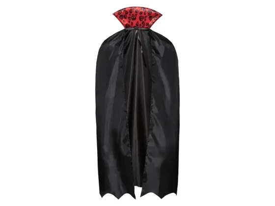 Чоловічий костюм Вампір для вечірки на Хелловін жилетка та плащ розмір L 52-54 чорний Київ