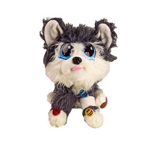 Мягкая игрушка Собачка MP 1955 с аксессуарами Серый Винница