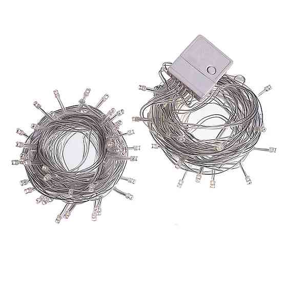 Гірлянда штора 2х2 м, 80 LED, білий провід, жовта Київ