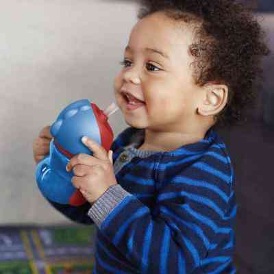 Поильник-непроливайка Philips AVENT с трубочкой 210 мл, 9 мес+ синий (SCF796/01) Винница