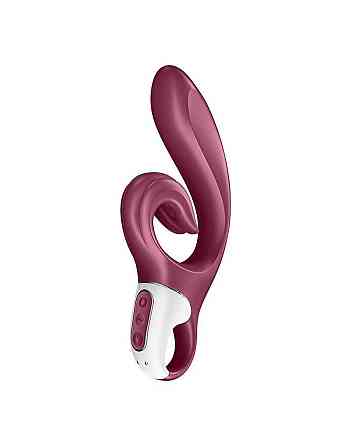 Вибратор-кролик Satisfyer Love Me Red, гибкий, отросток с тройным кончиком Sex Aura Киев