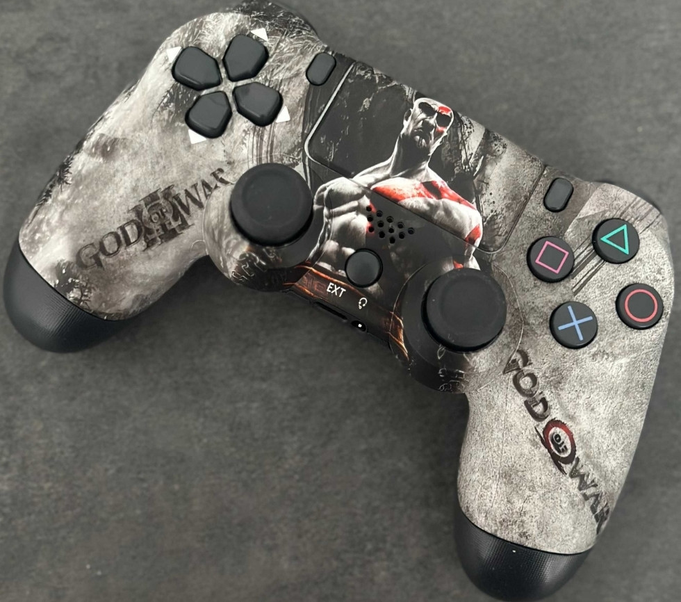 Беспроводной геймпад PS4 God of War Double Motor Vibration 4 контроллер. Киев - изображение 7