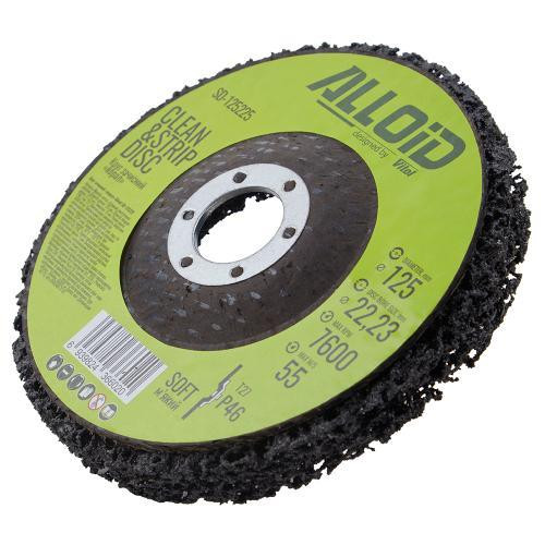 Круг зачисний "корал" м'який 125мм х 22,2мм (чорний), Alloid Одеса - фото 7