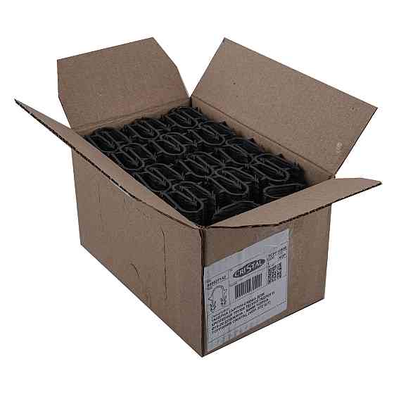 Такерная гарпун-скоба для крепления трубы ТП Ø16-20 длина 50мм черная (кор.572шт) (000027142) Киев