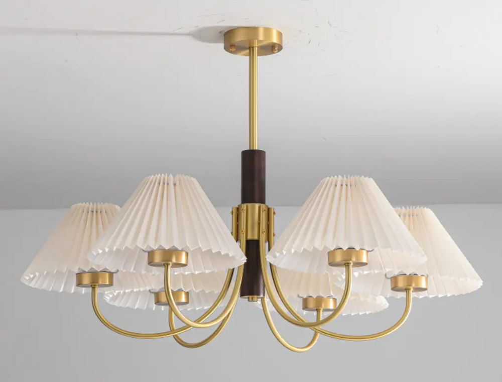 Светодиодная люстра Звон 6006 (Золотая) на 6 плафона Винница - изображение 4