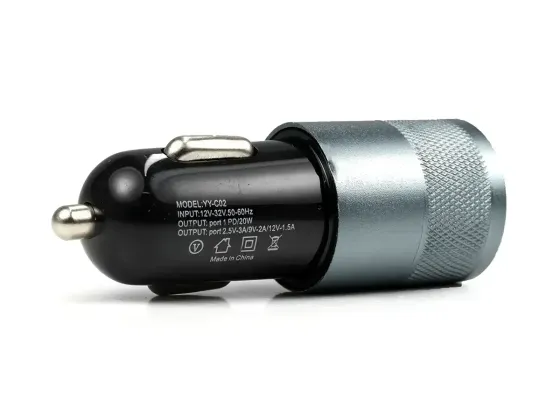 Зарядний пристрій 12В 3,0А 20Вт QC3.0 USBx1 Type-Cx1 YY-C0 Київ