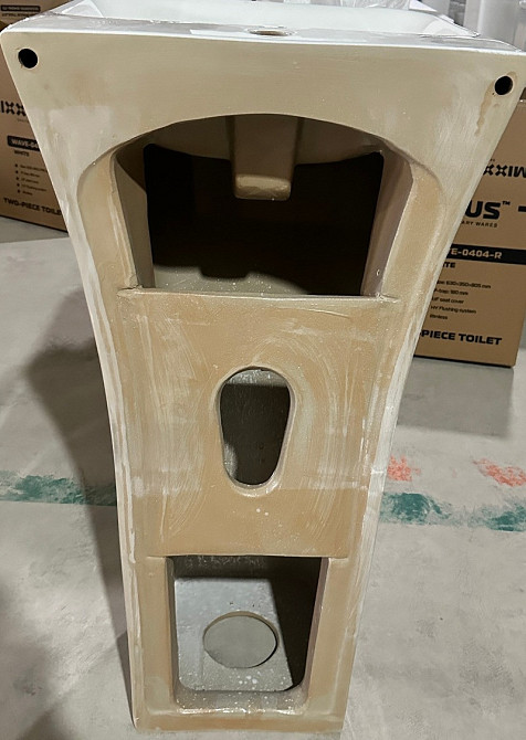 Раковина моноблок Mixxus BEVEL-1101 з отвором під змішувач та переливом 450х435х835mm   ( MI6697 ) 23276 Харків - фото 11