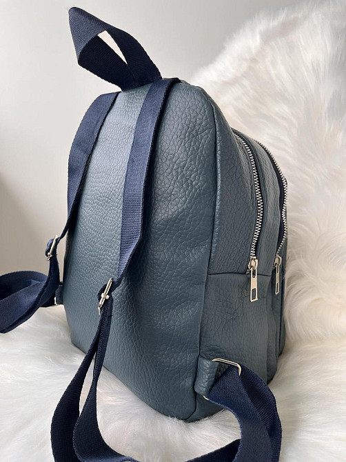 Рюкзак класический синий молодежный женский подростковый Киев - изображение 4