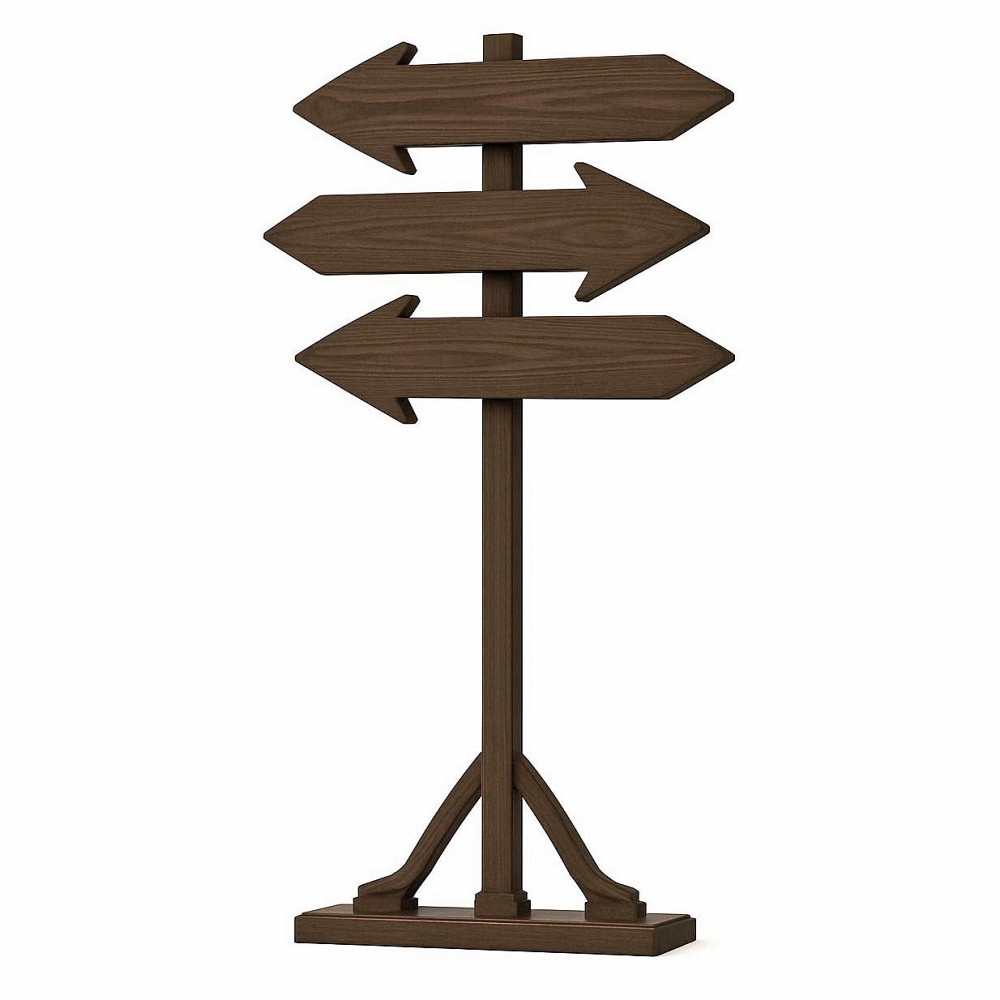 Підлогова стрілка-покажчик "Коріана" терракот Миколаїв - фото 1