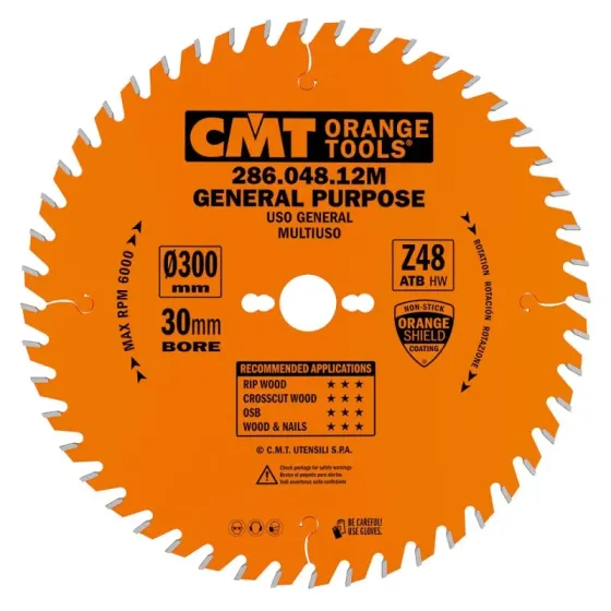 Пильний диск по дереву CMT 300x30x48z K3.2/2.2 (286.048.12M) Одеса