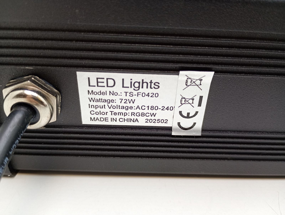 Світлодіодний LED прожектор TS-F0420 (товар з вітрини, лише біле світло, без пульта) Луцк - изображение 4