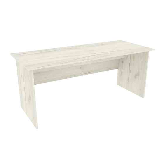 Стол офисный СП, Дуб Крафт Білий, 1800/750/760 Львов