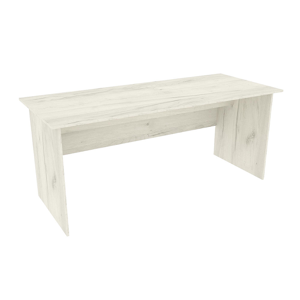 Стол офисный СП, Дуб Крафт Білий, 1800/750/760 Львов - изображение 1