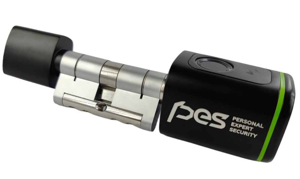 PES Cylinder 2 циліндр зі сканером відбитків пальця чорний Київ - фото 10