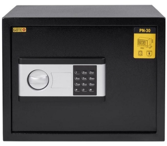 Сейф з електронним замком, PN-30 для дому, для готеля, формату А4. Київ - фото 5